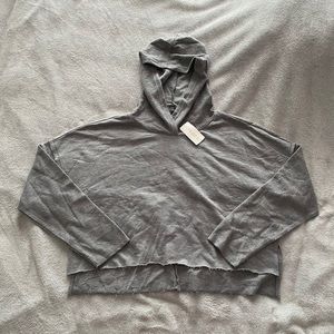 Forever21 Cropped Gray Sweater